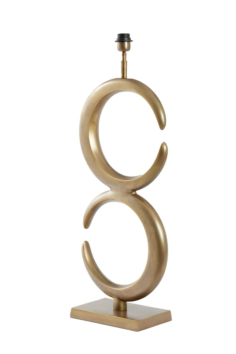 Light & Living Lampvoet Lune Antiek Brons