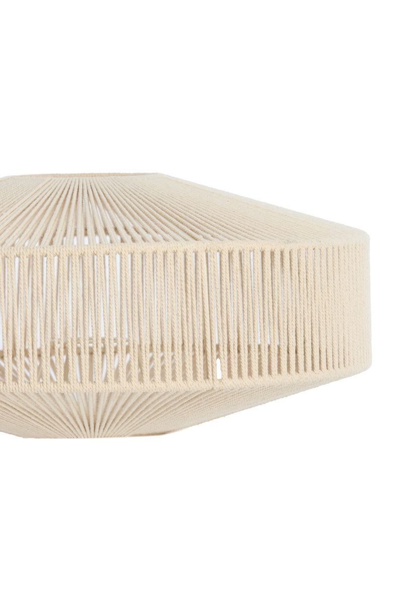 Light & Living Lampenkap Biljana Crème Ø43cm
