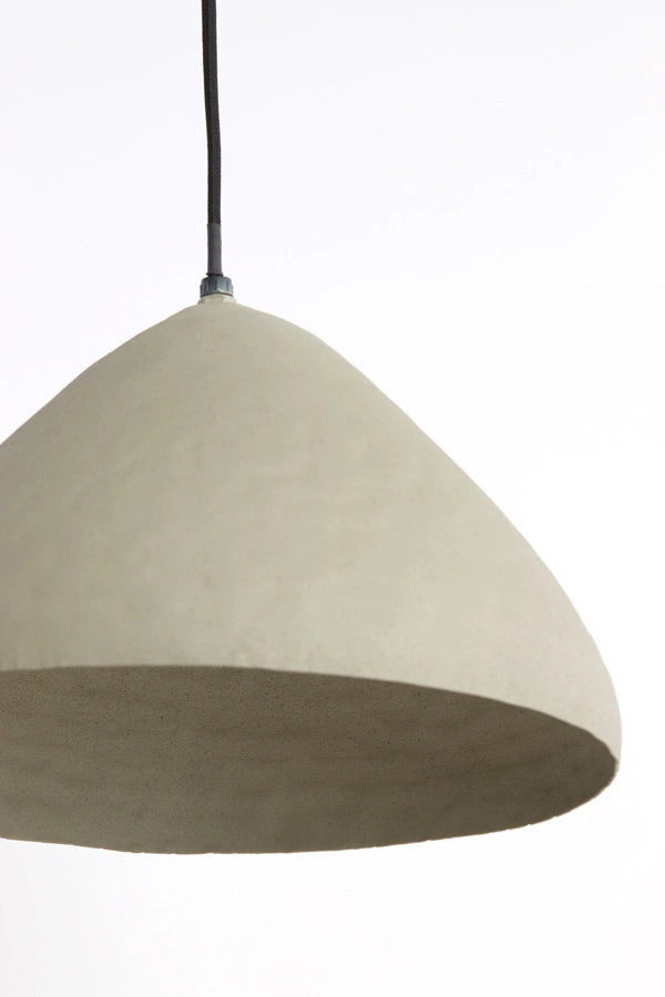 Light & Living Hanglamp Elimo Mat Lichtgrijs Ø40cm