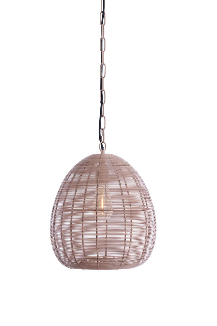 Light & Living Hanglamp Oliveria Licht Roze