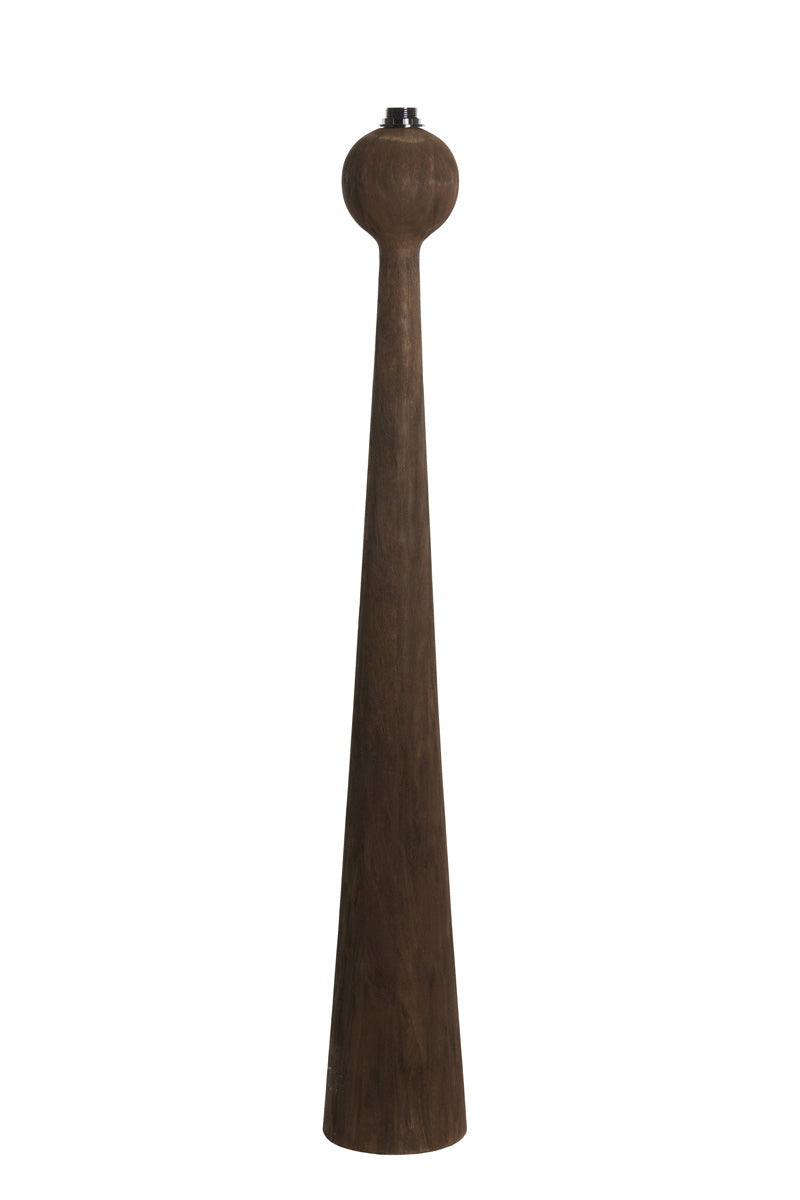 Light & Living Vloerlamp Festina Mangohout 125cm