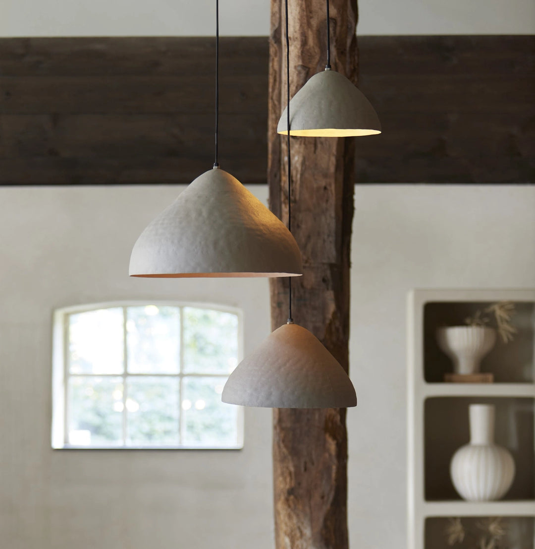 Light & Living Hanglamp Elimo Mat Lichtgrijs Ø40cm