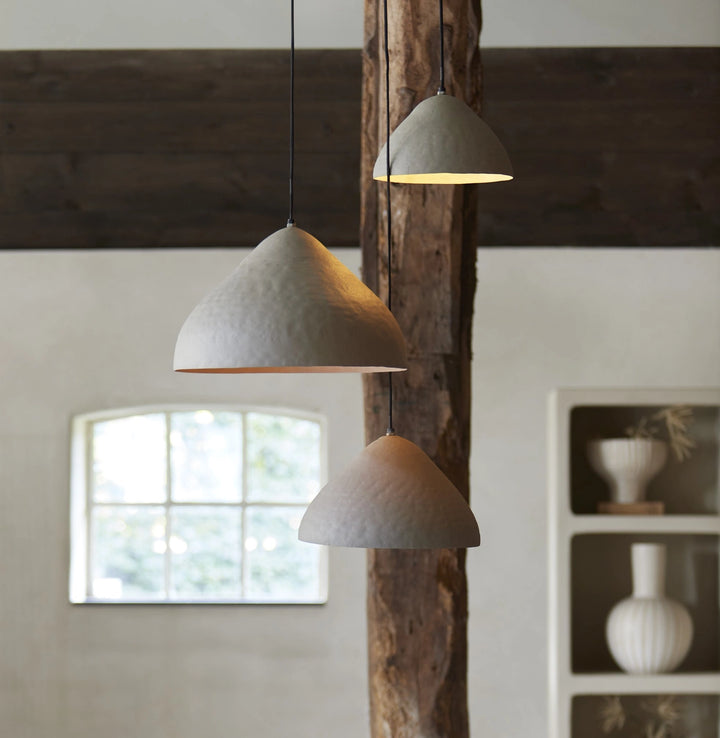 Light & Living Hanglamp Elimo Mat Lichtgrijs Ø40cm