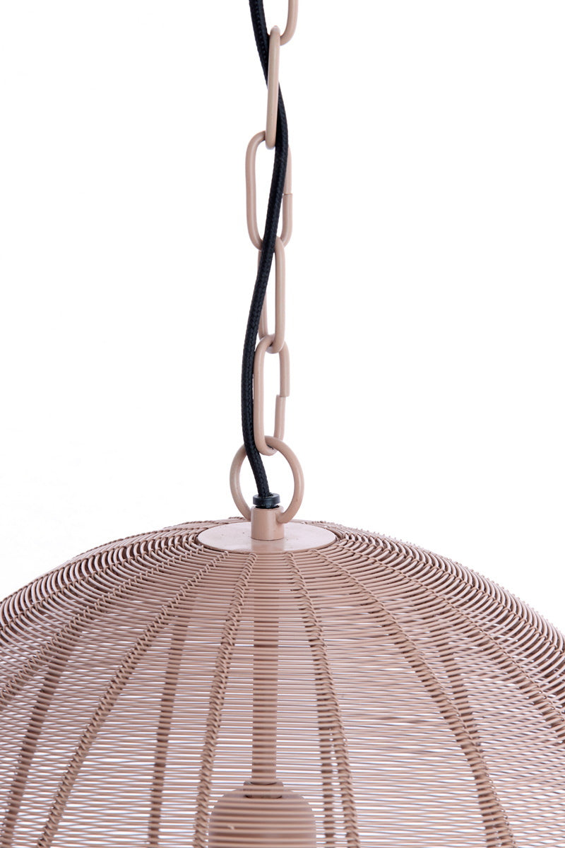 Light & Living Hanglamp Oliveria Licht Roze