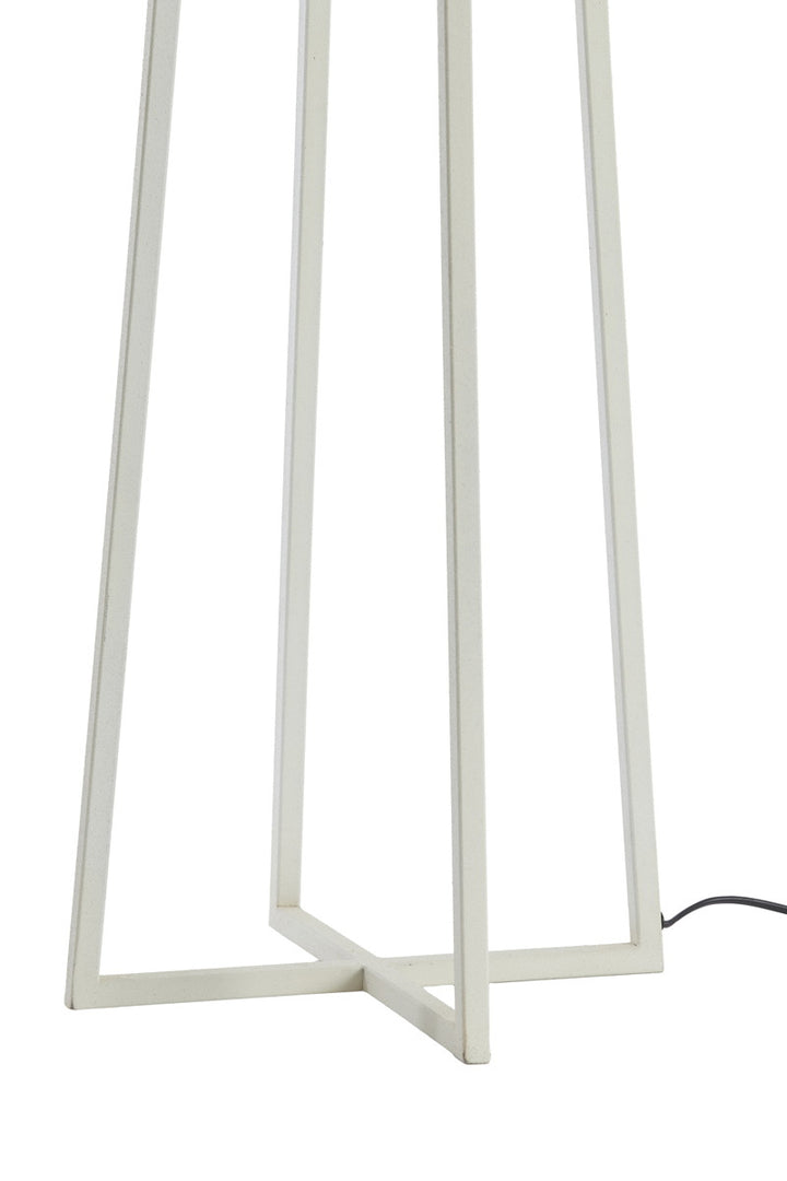 Light & Living Vloerlamp Miley Crème