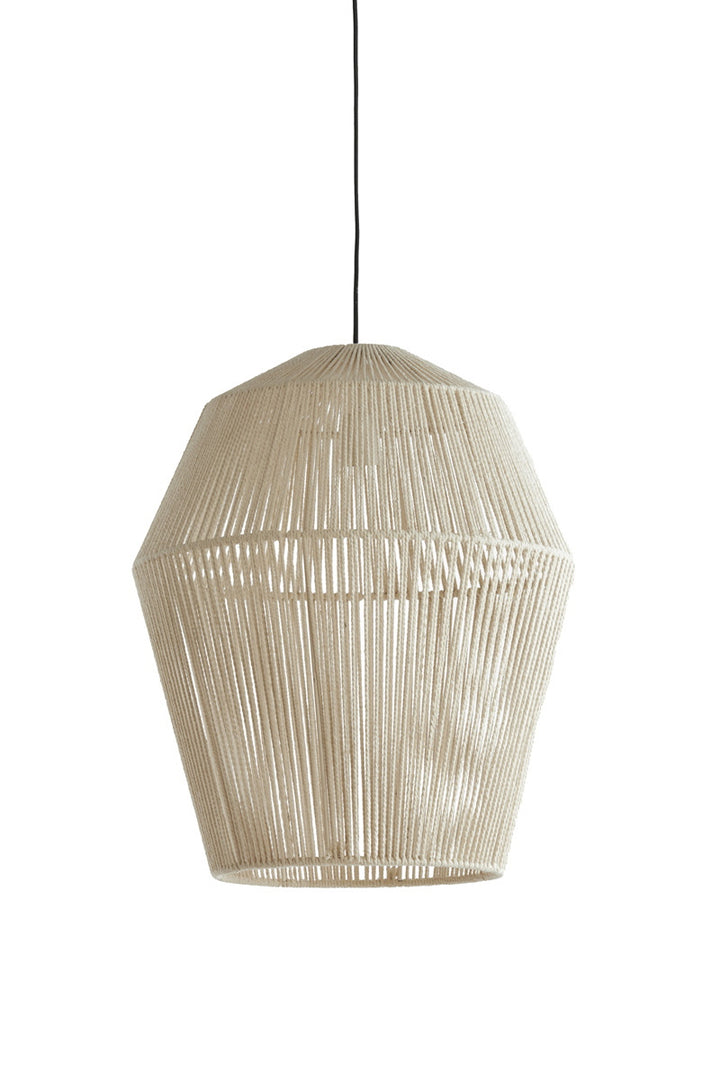 Light & Living Hanglamp Deya Crème