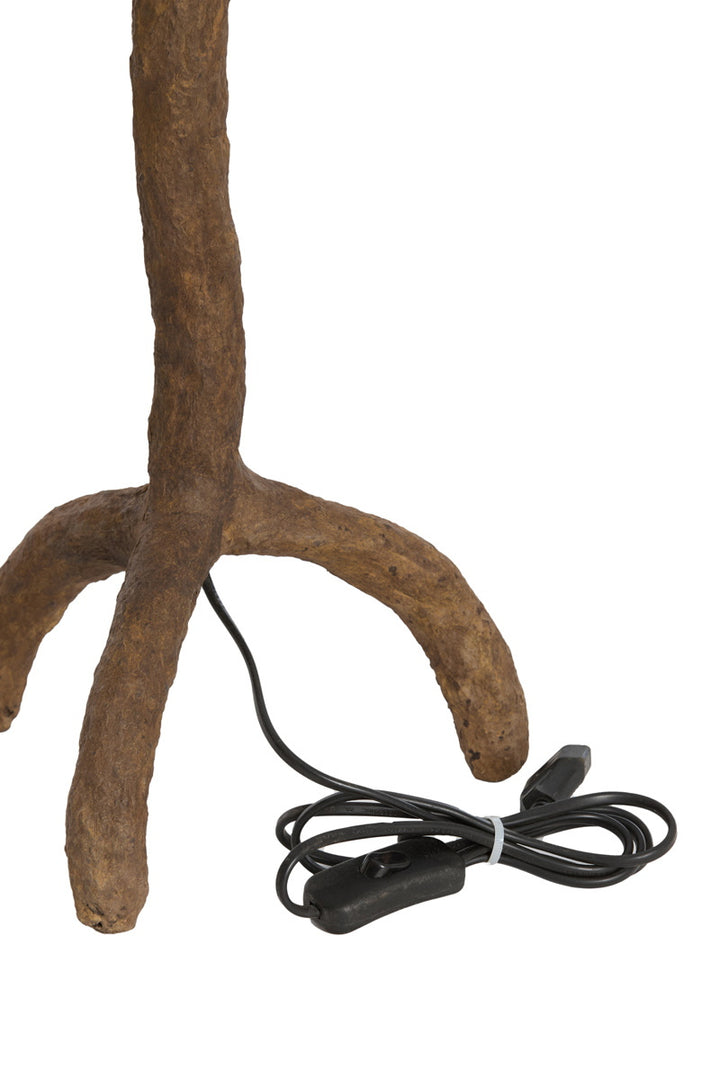 Light & Living Lampvoet Guja Donkerbruin