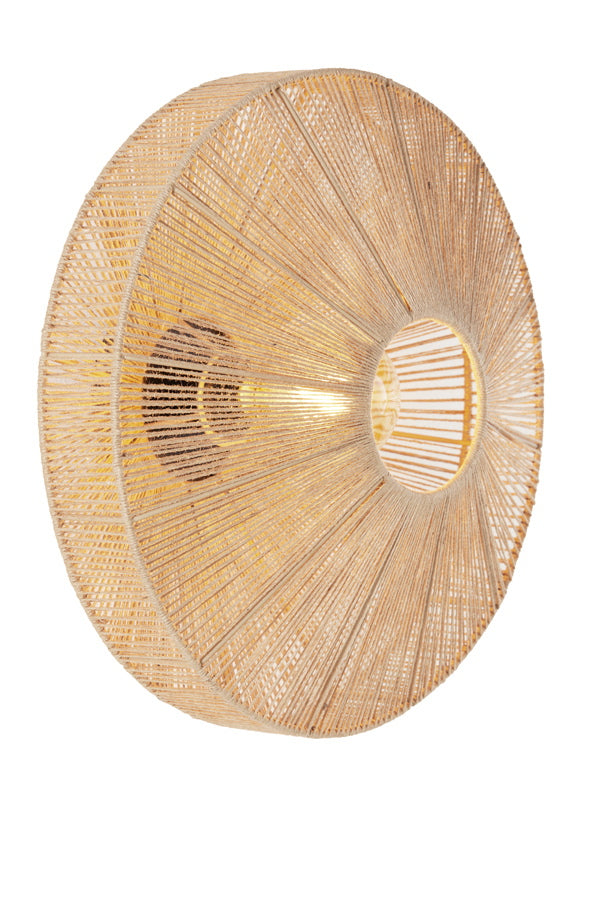 Light & Living Wandlamp Lyra Naturel Ø43x43cm