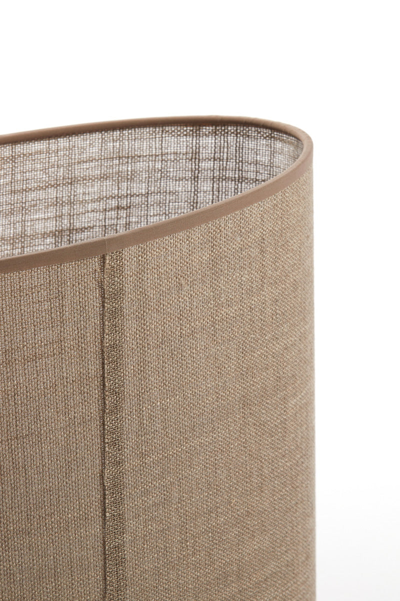 Light & Living Lampenkap Caden Ovaal Beige