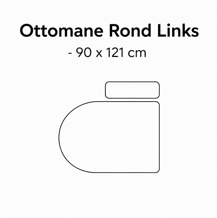 Ronde Modulaire Bank Zelf Samenstellen | SEVN Denise