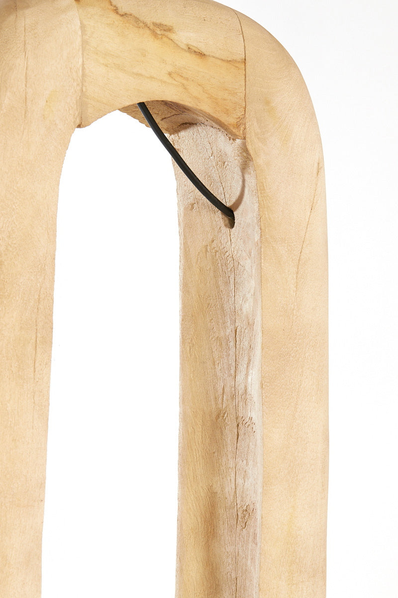 Light & Living Vloerlamp Kelafo Mangohout