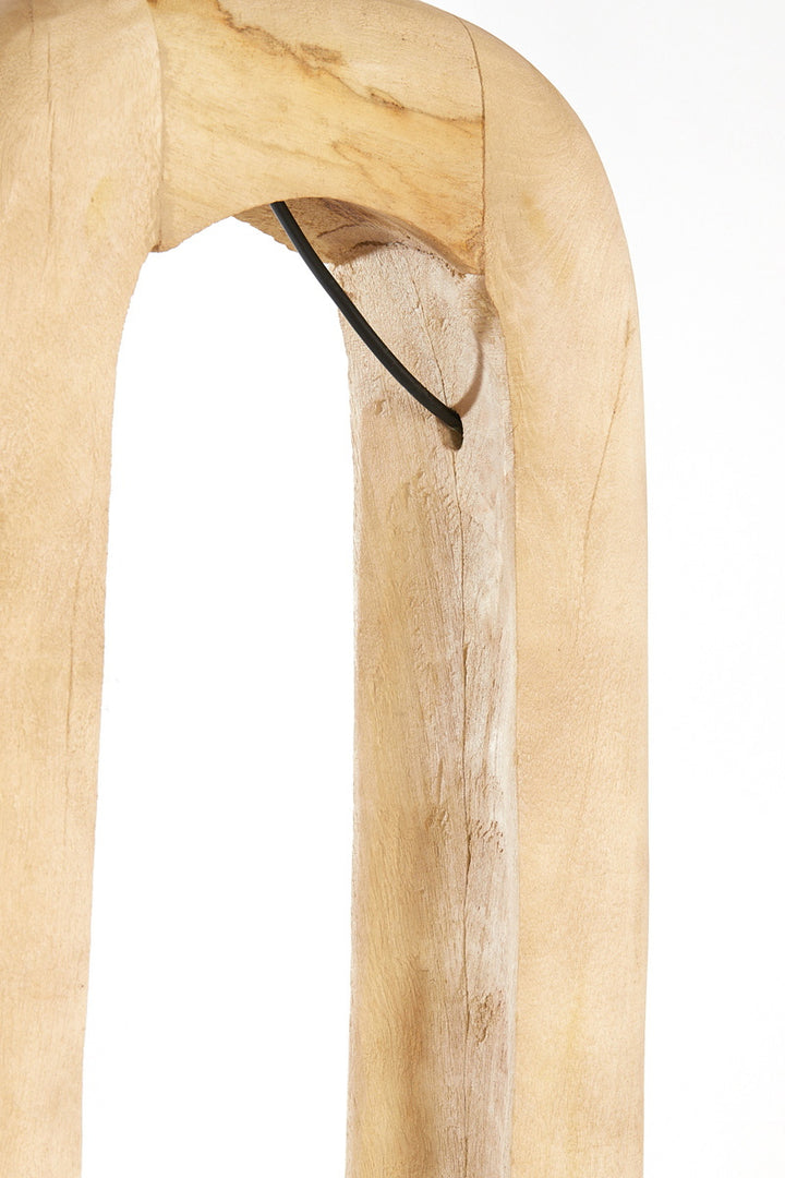 Light & Living Vloerlamp Kelafo Mangohout