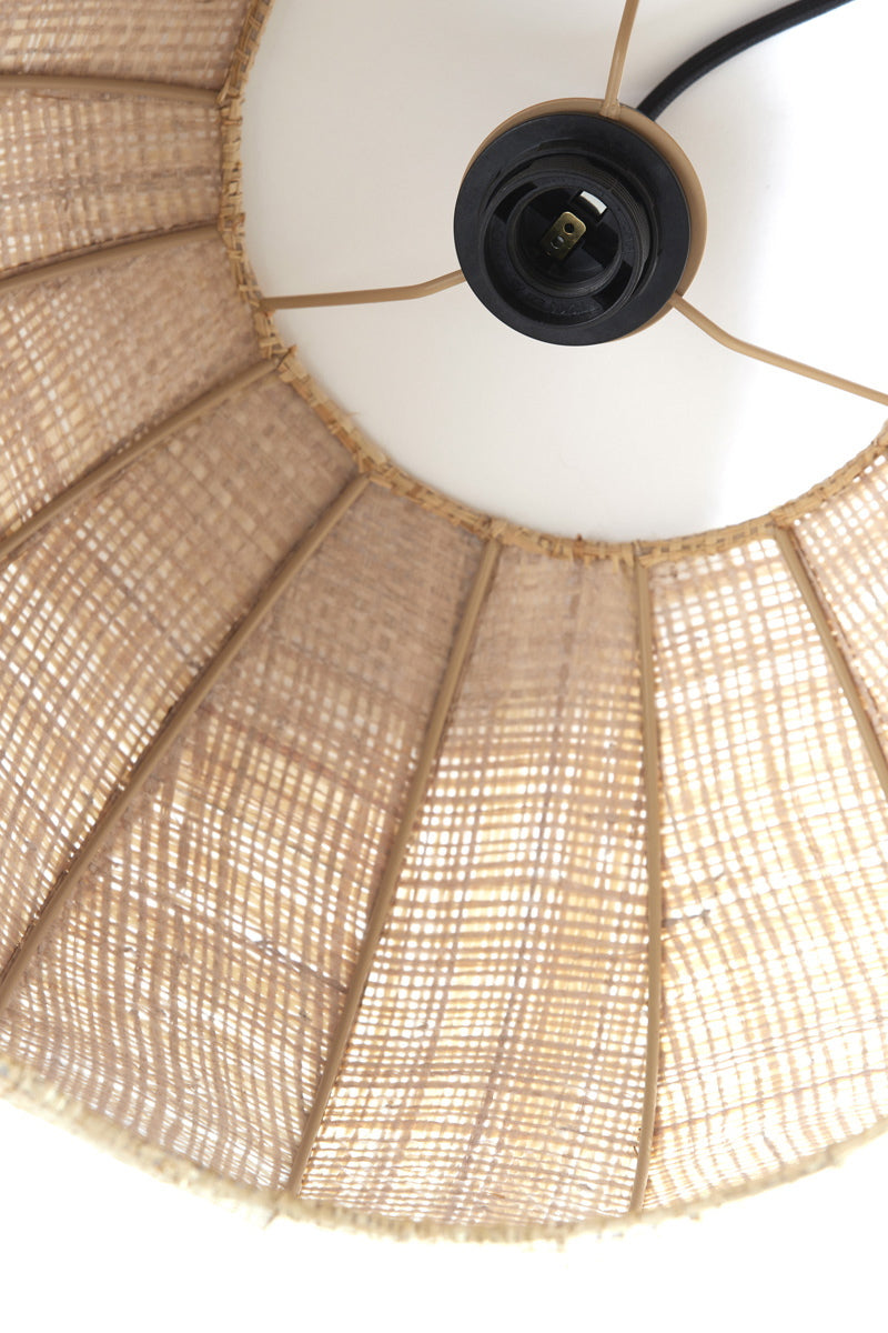 Light & Living Hanglamp Rafaella Raffia Naturel