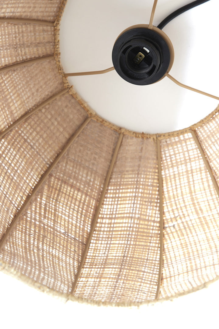 Light & Living Hanglamp Rafaella Raffia Naturel