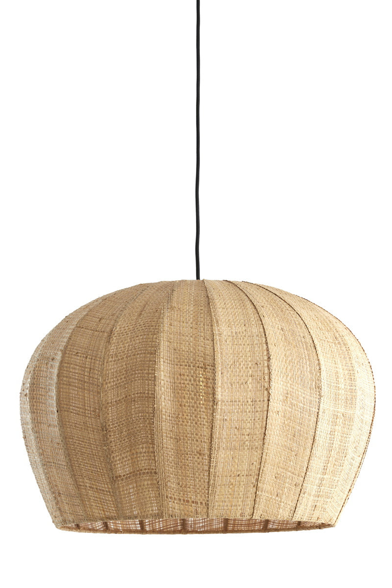 Light & Living Hanglamp Rafaella Raffia Naturel