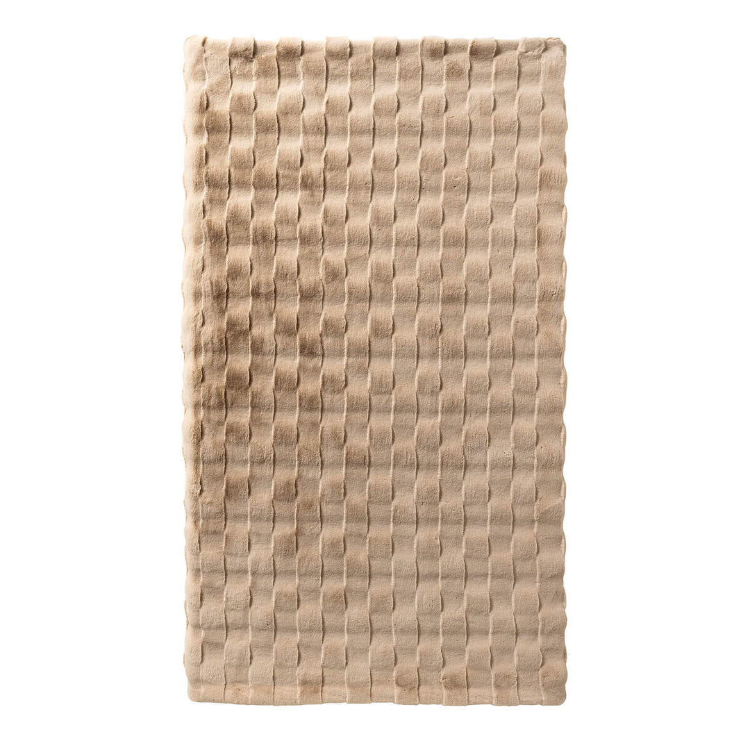 Bontplaid  FERRON - plaid 140x180 cm - imitatiebont - Irish Cream - beige