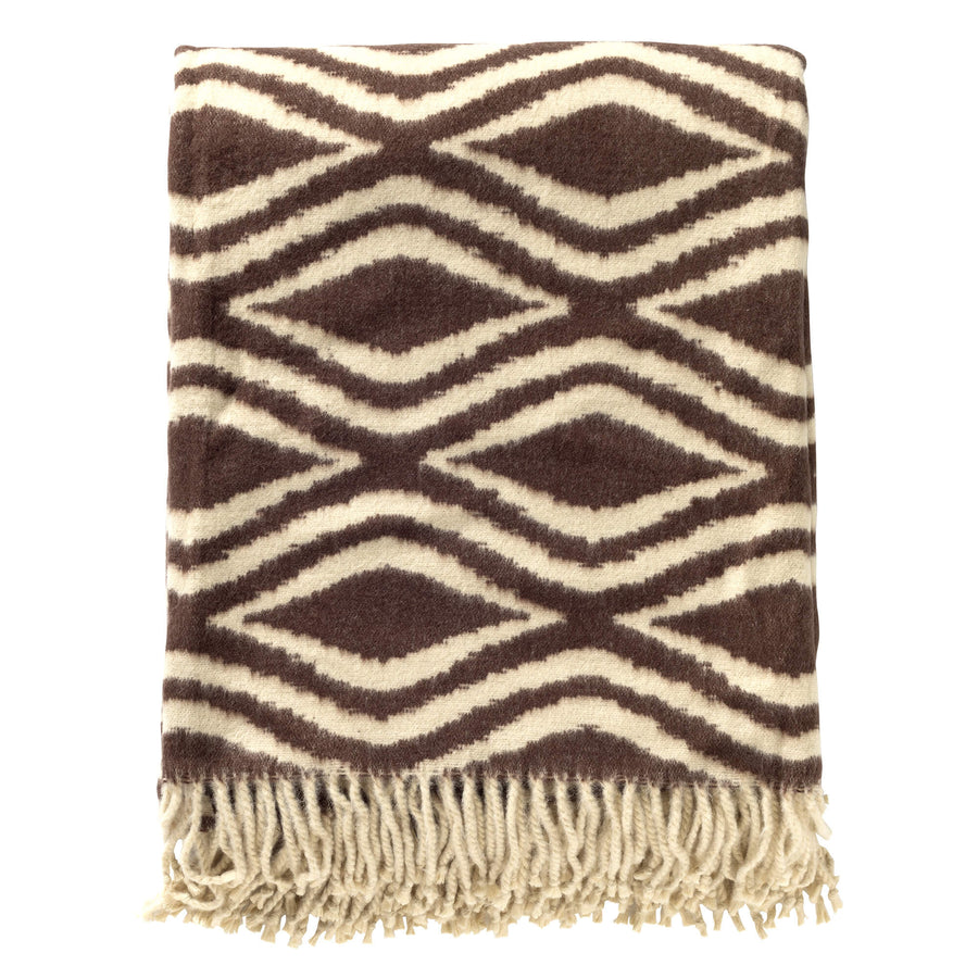 Hoii Amorella plaid 150x200 cm in bruin