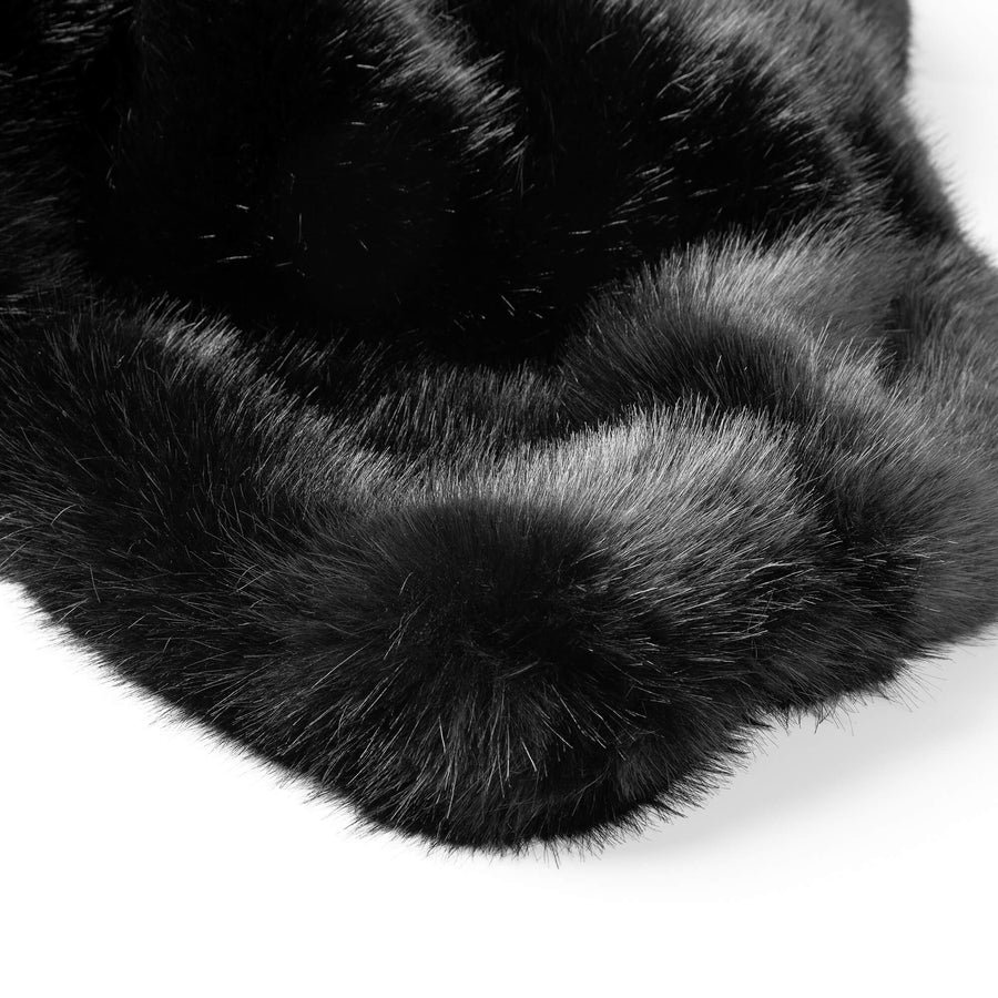 Hoii Juliette bontplaid detail van de bontlook