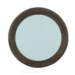 Noam ronde wandspiegel bruin mangohout groot 90cm PTMD