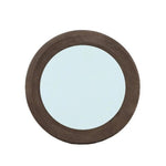 Noam ronde wandspiegel bruin mangohout klein 70cm PTMD