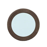 Noam Ronde Wandspiegel Bruin Mangohout Klein 70cm – PTMD