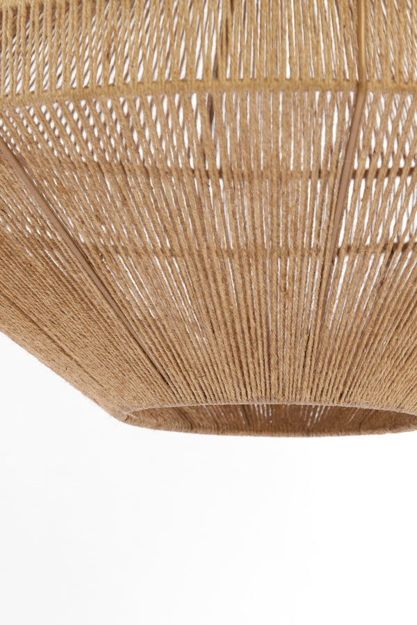 Light & Living Hanglamp Mallow Jute Naturel