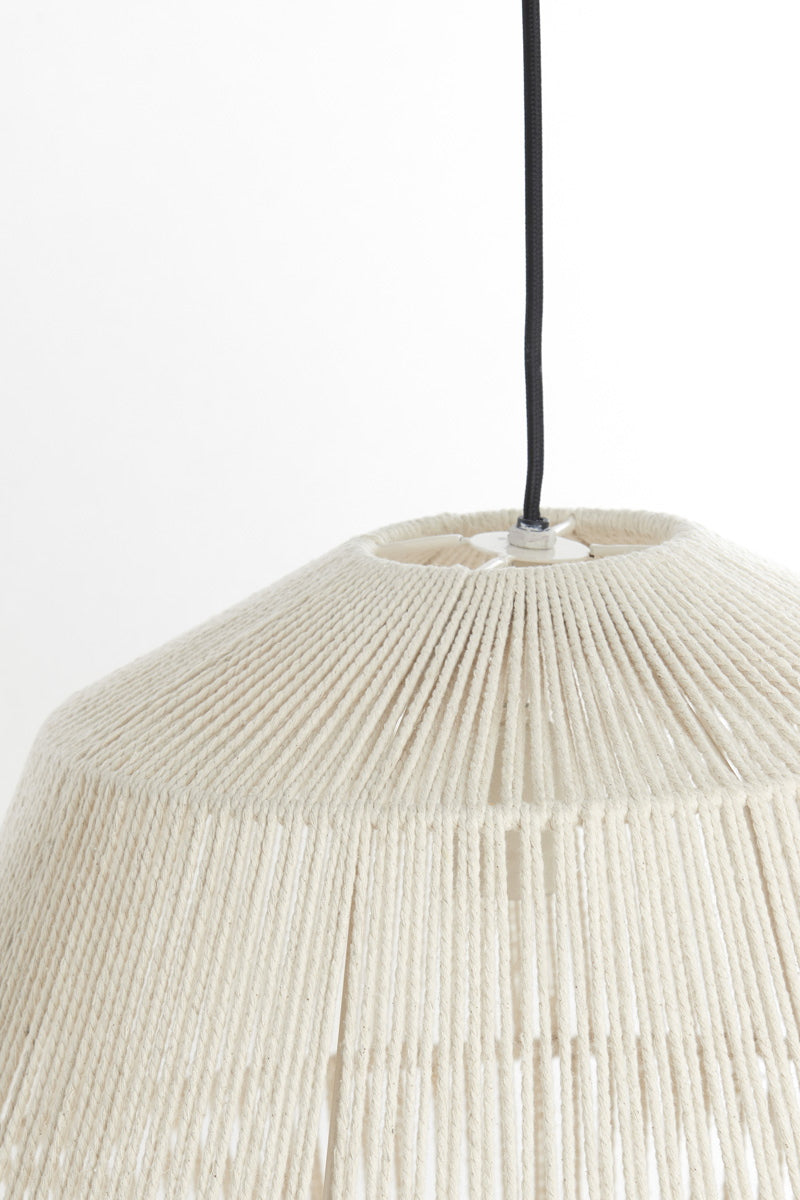 Light & Living Hanglamp Deya Crème