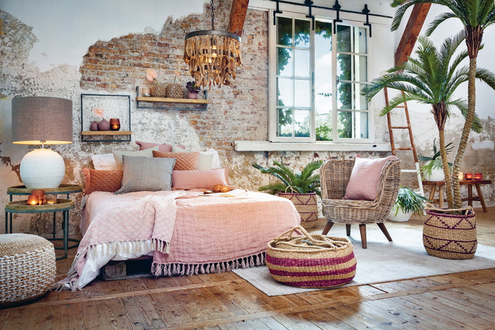 Light & Living Lampenkap Dark Linnen