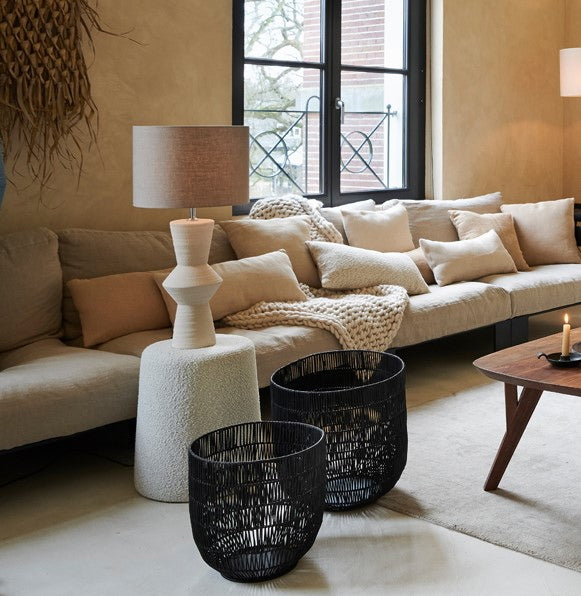 Light & Living Lampvoet Ayla Keramiek Crème 61cm