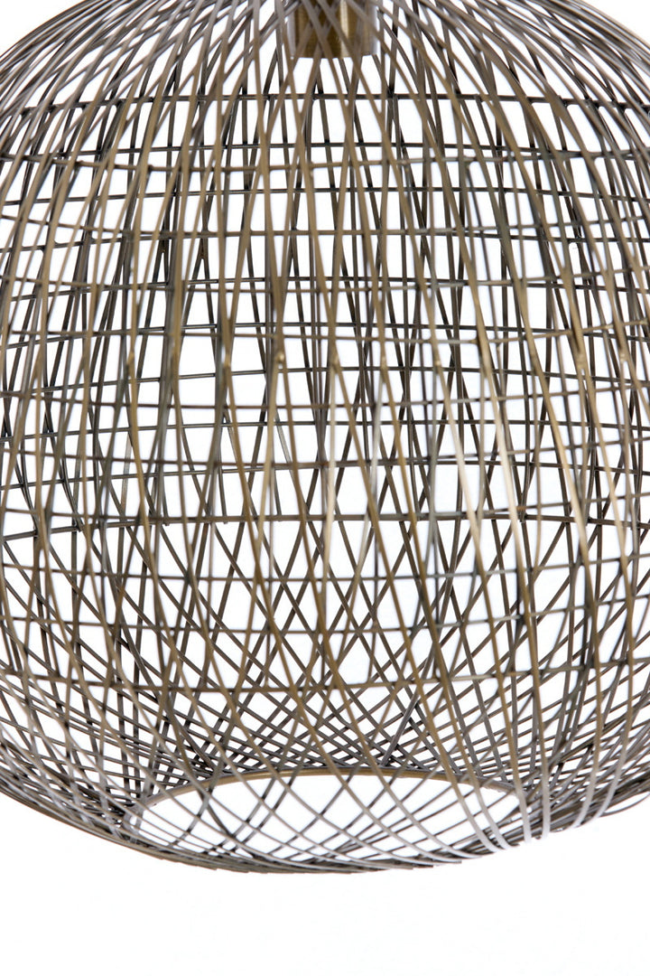 Light & Living Hanglamp Alwina Antiek Brons Ø50x44cm