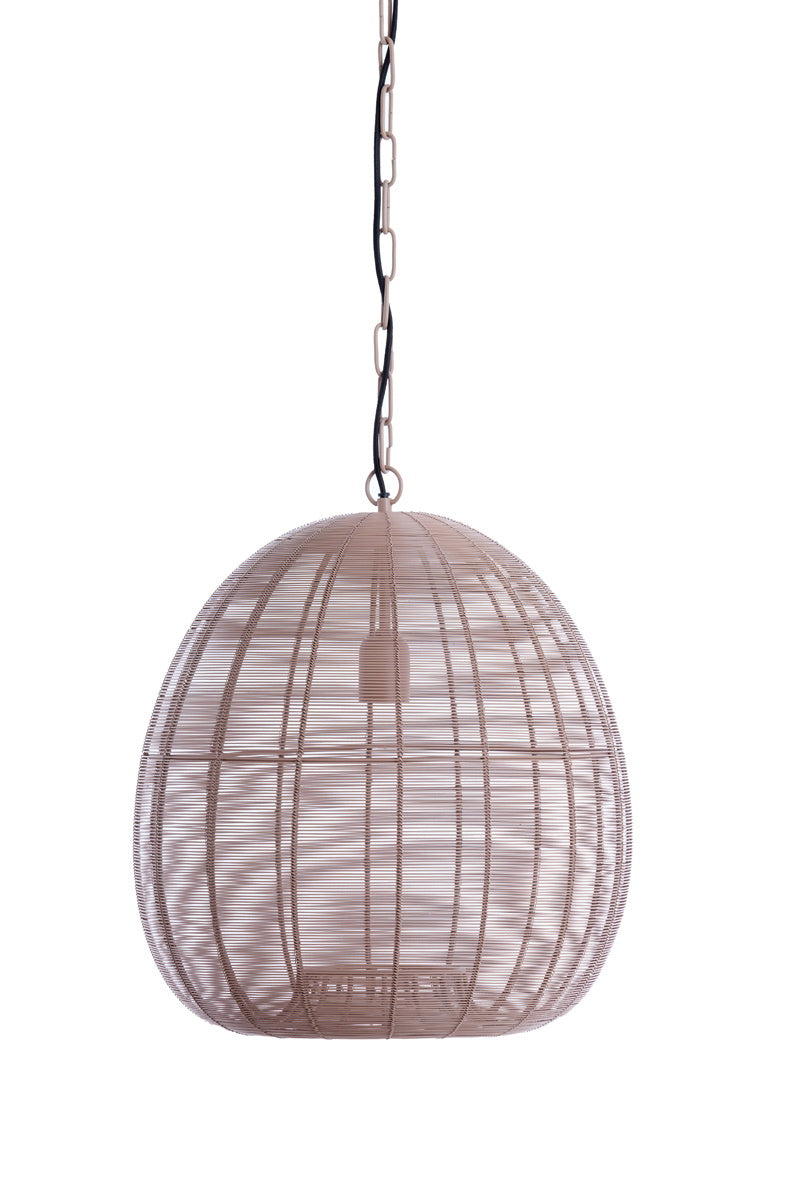 Light & Living Hanglamp Oliveria Licht Roze