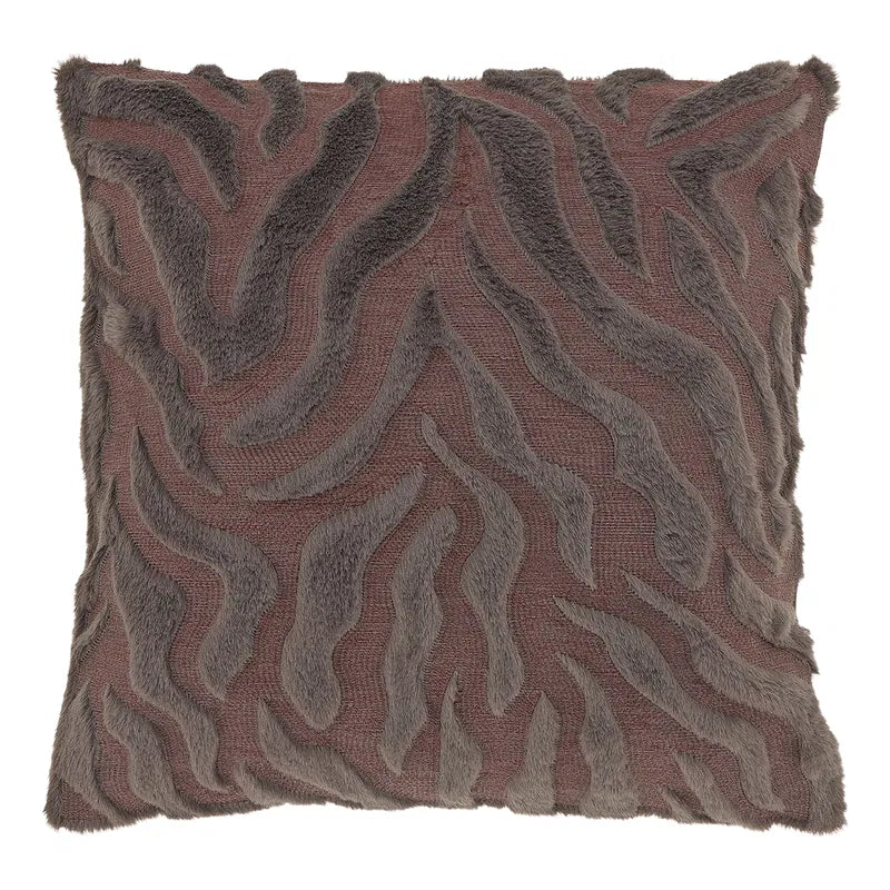 Lente Sierkussen 45x45 cm – Fuchsia Fluffy Velvet Look