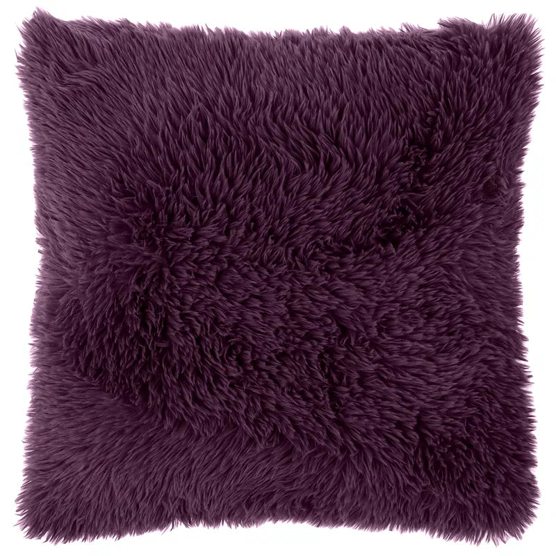 Zacht Sierkussen met Rits – 45x45 cm | Fluffy Decoratiekussen Mats