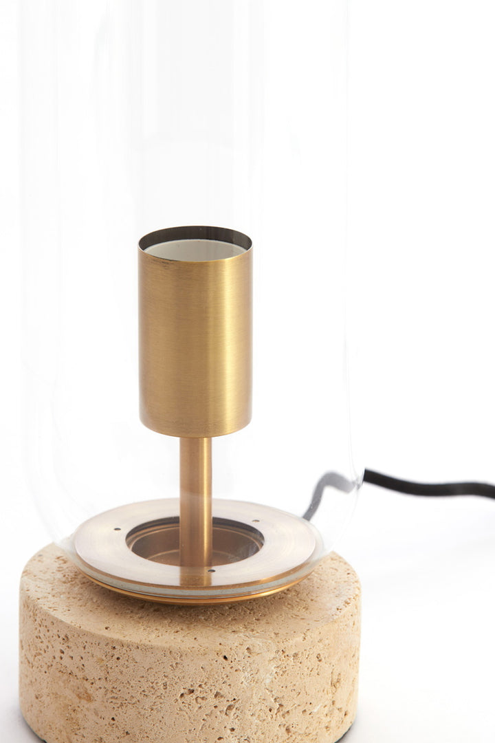 Light & Living Tafellamp Rylano Glas