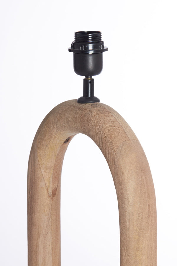 Light & Living Lampvoet Paceco Mangohout