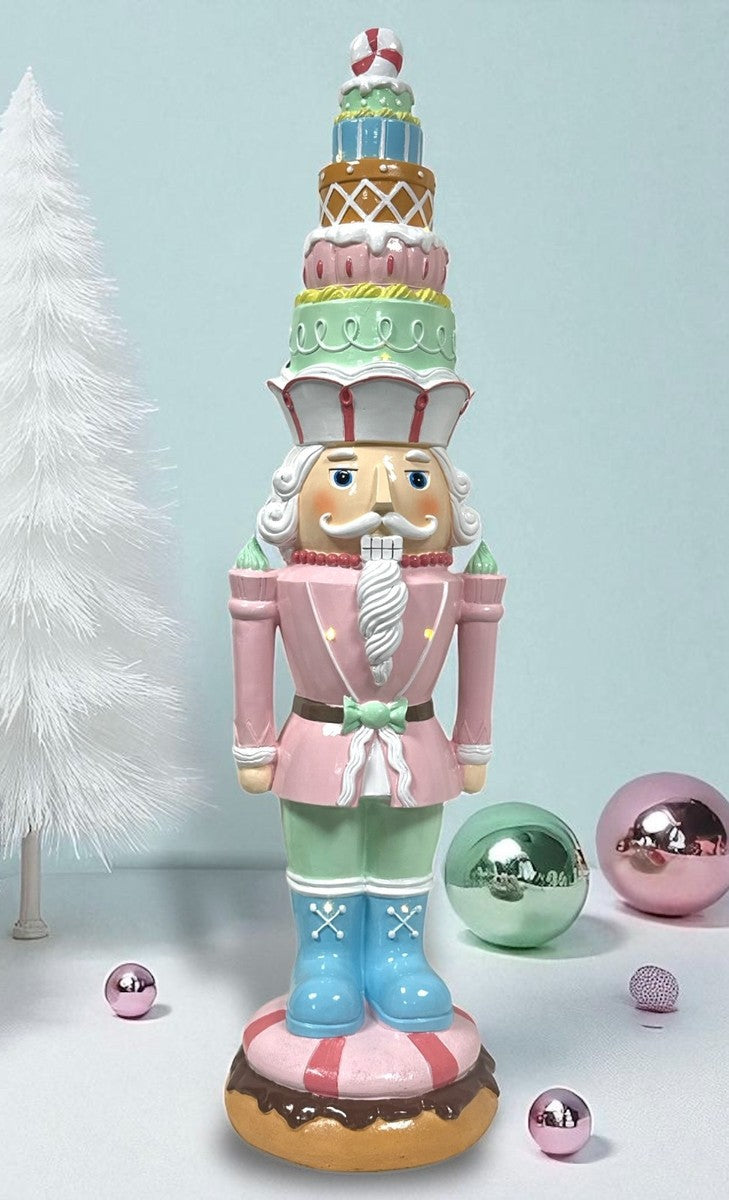 Kerst Notenkraker Candy Pastel 71cm