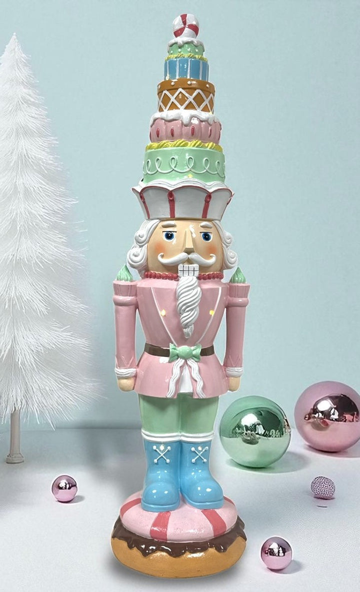 Kerst Notenkraker Candy Pastel 71cm