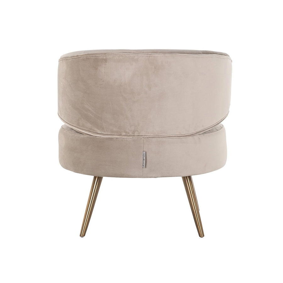 Richmond Fauteuil Hazel Velvet Khaki - afbeelding 3