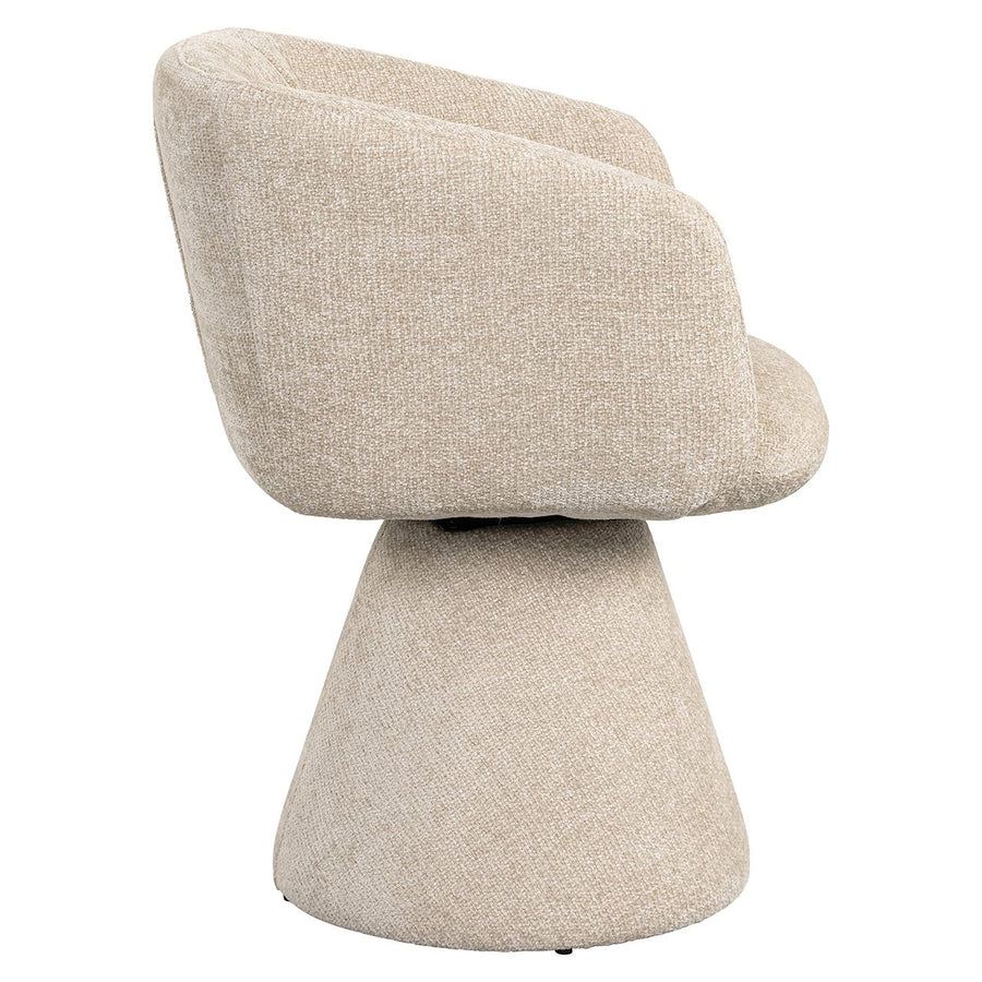 Richmond Draaifauteuil Madeline Crème Unicorn - afbeelding 2