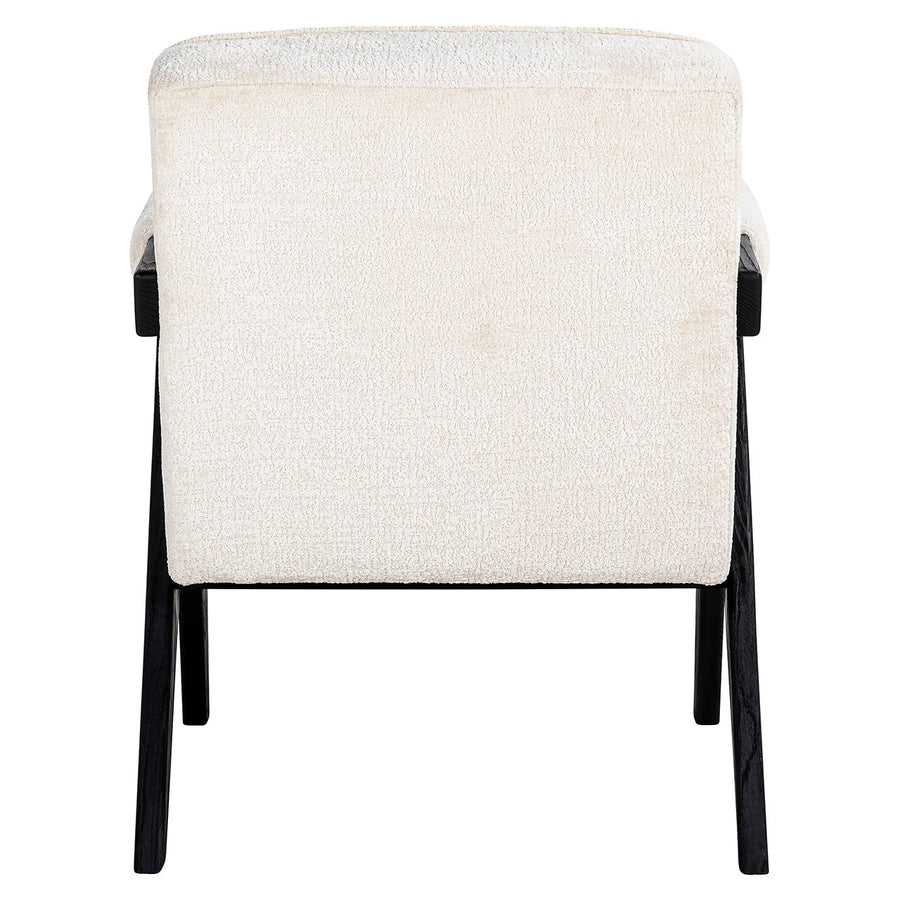 Richmond Fauteuil Cooper Wit Chenille - afbeelding 3