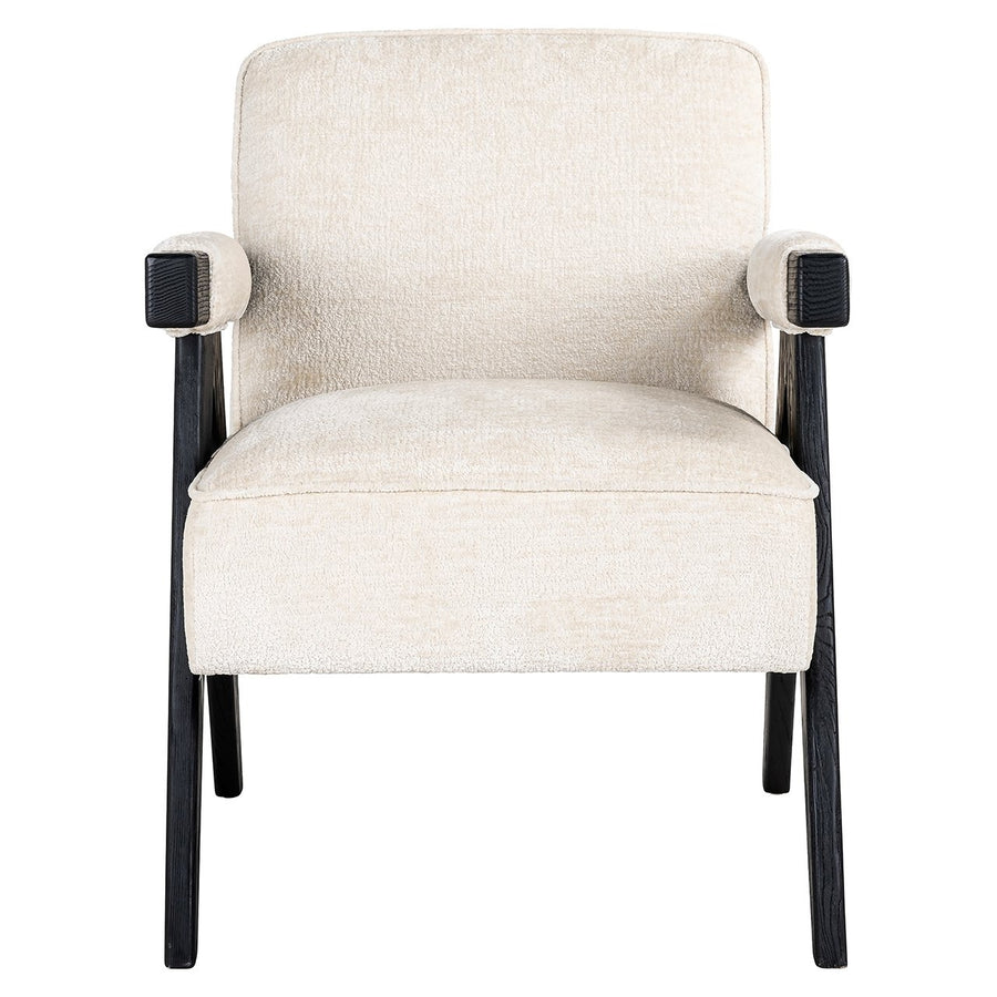 Richmond Fauteuil Cooper Wit Chenille - afbeelding 4