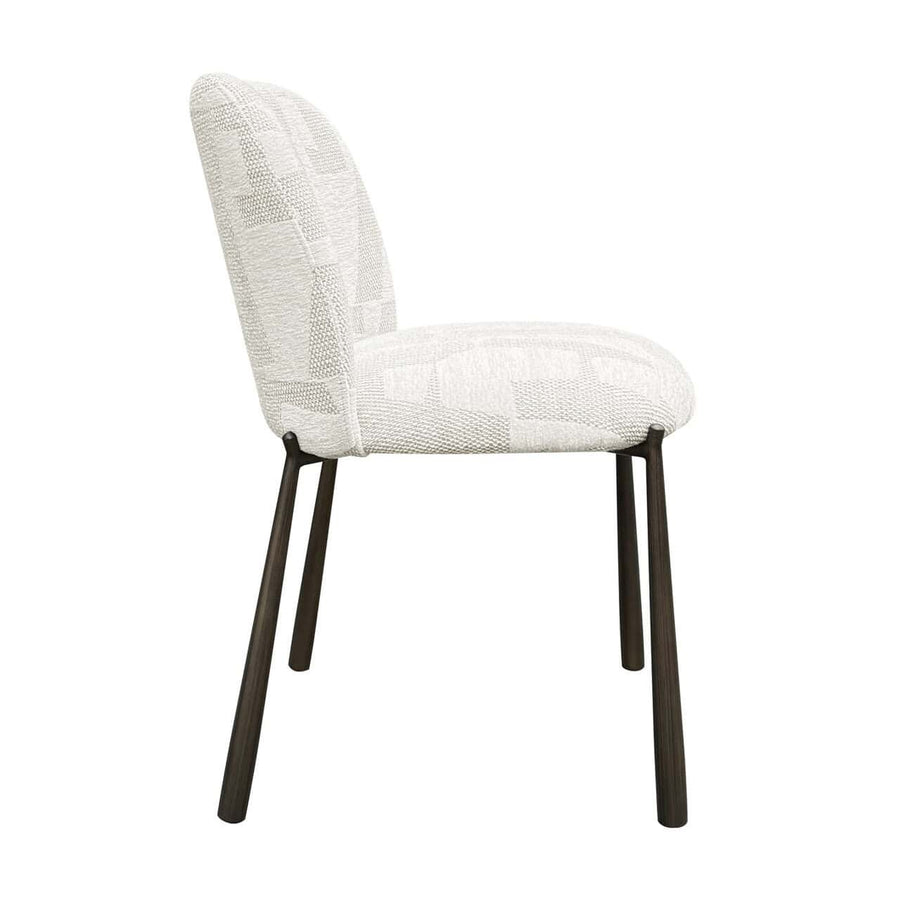 Richmond Eetkamerstoel Lana Beige Graffic Set van 2 - afbeelding 2