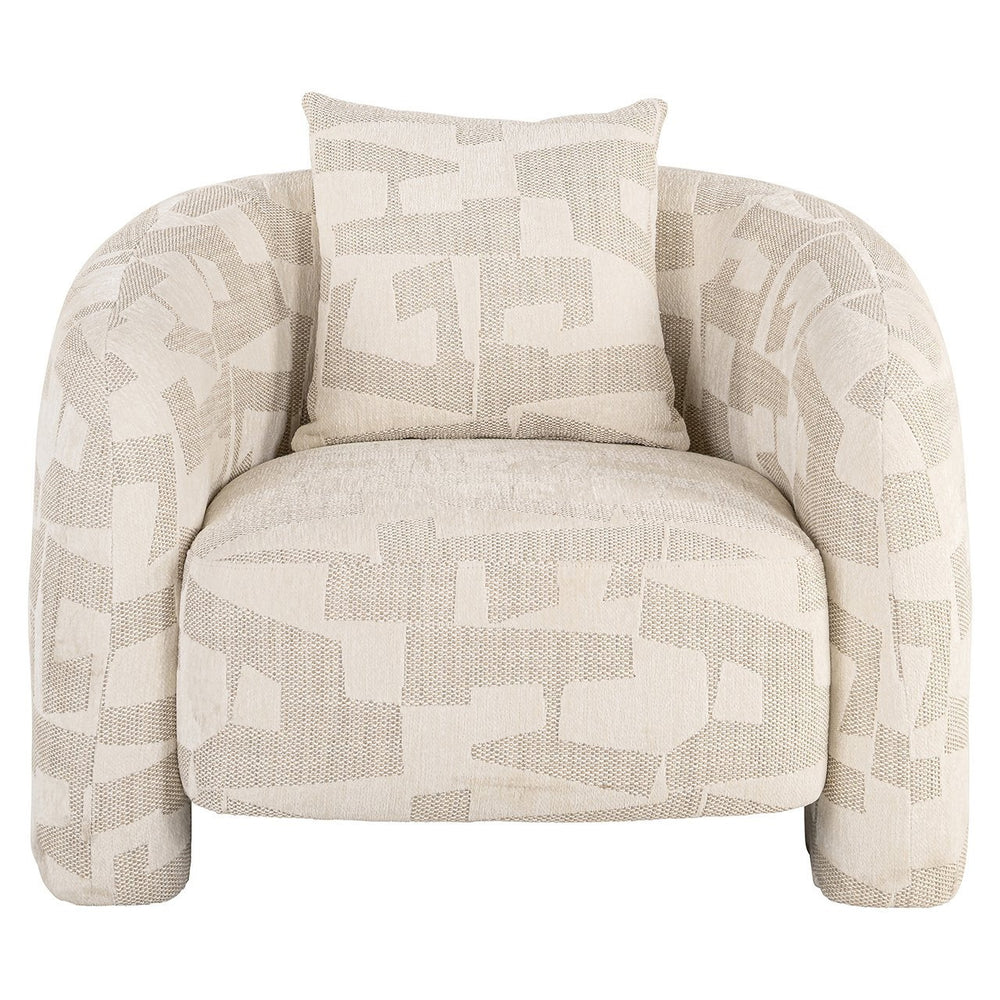 Richmond Fauteuil Tuscany Beige Graffic - afbeelding 2