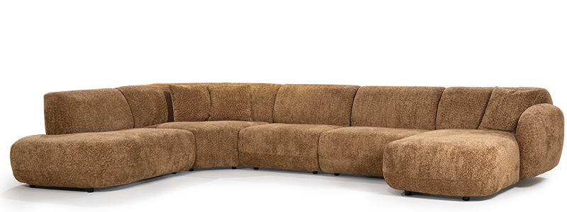 SEVN Sabine Elementenbank – Rond Design