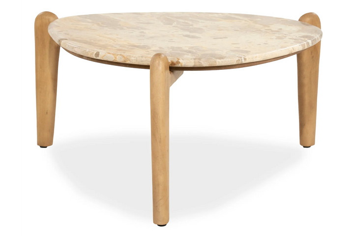 By-Boo Marnish – Salontafel Marmer & Mangohout