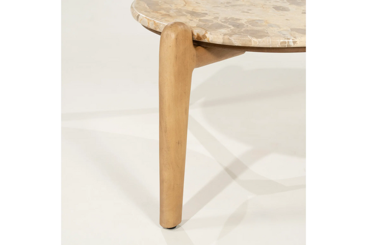 By-Boo Marnish – Salontafel Marmer & Mangohout