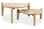 By-Boo Marnish – Salontafel Marmer & Mangohout