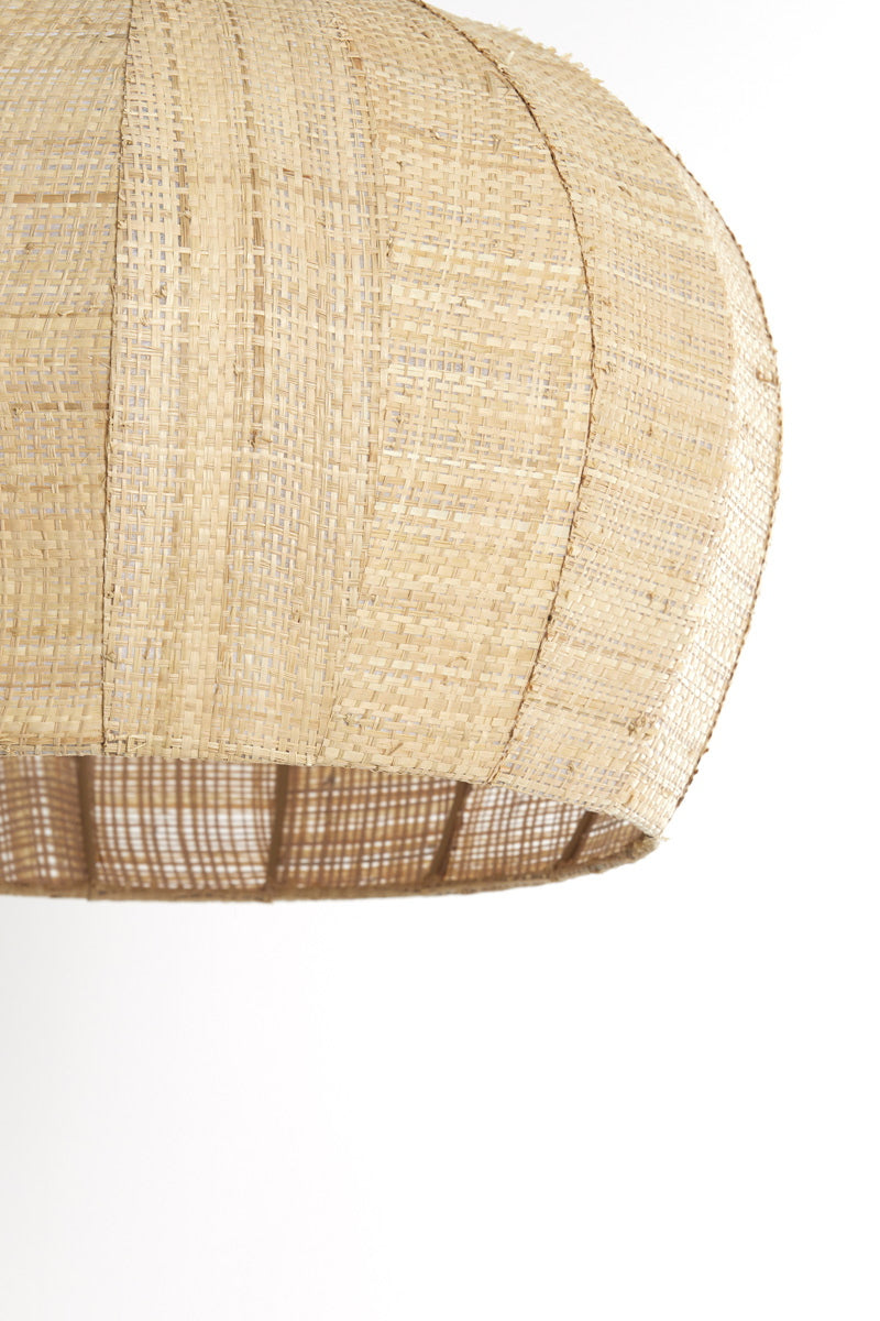 Light & Living Hanglamp Rafaella Raffia Naturel
