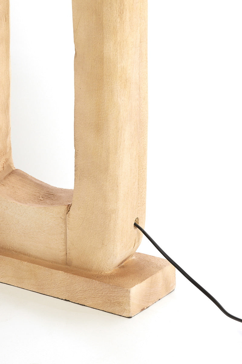 Light & Living Vloerlamp Kelafo Mangohout