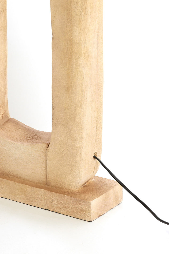 Light & Living Vloerlamp Kelafo Mangohout